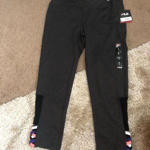 Brand new gray yoga pants